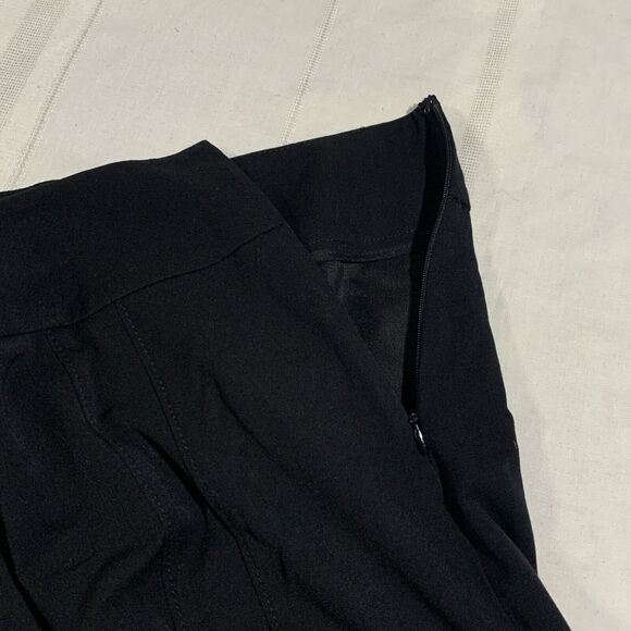 White House Black Market Skirt Women's 6 Black Office Career Pencil - Picture 6 of 12